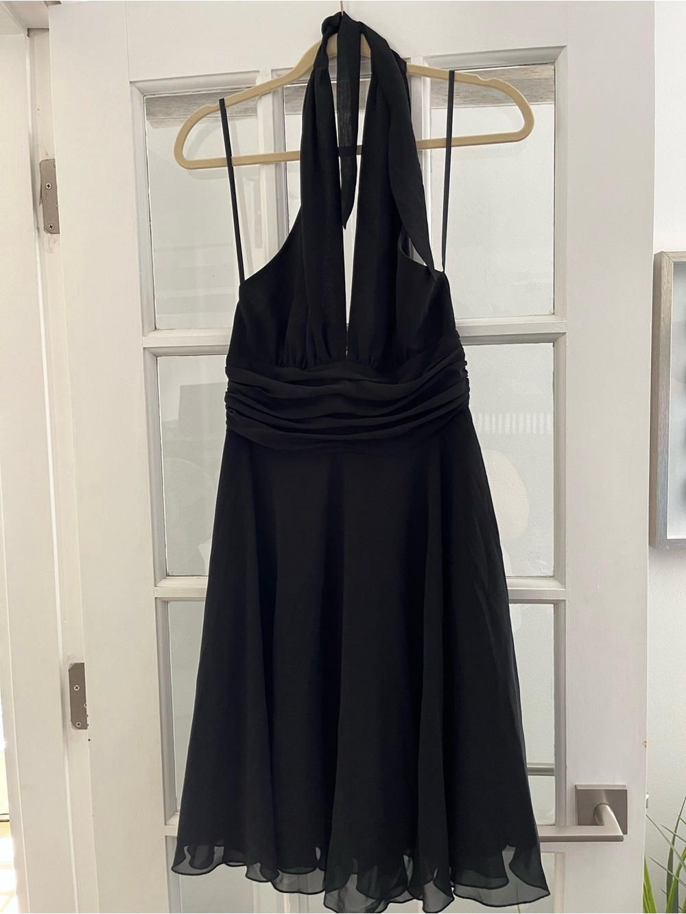 White House Black Market Halter Evening Dress - Classic Women's Party Dress